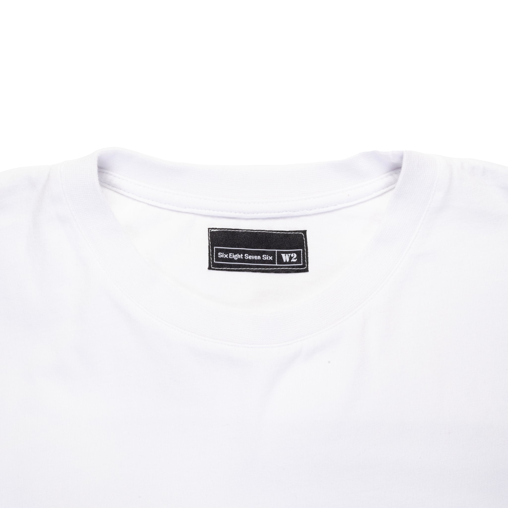 6876 x W2 Glasgow T-Shirt - White-6876-W2 Store