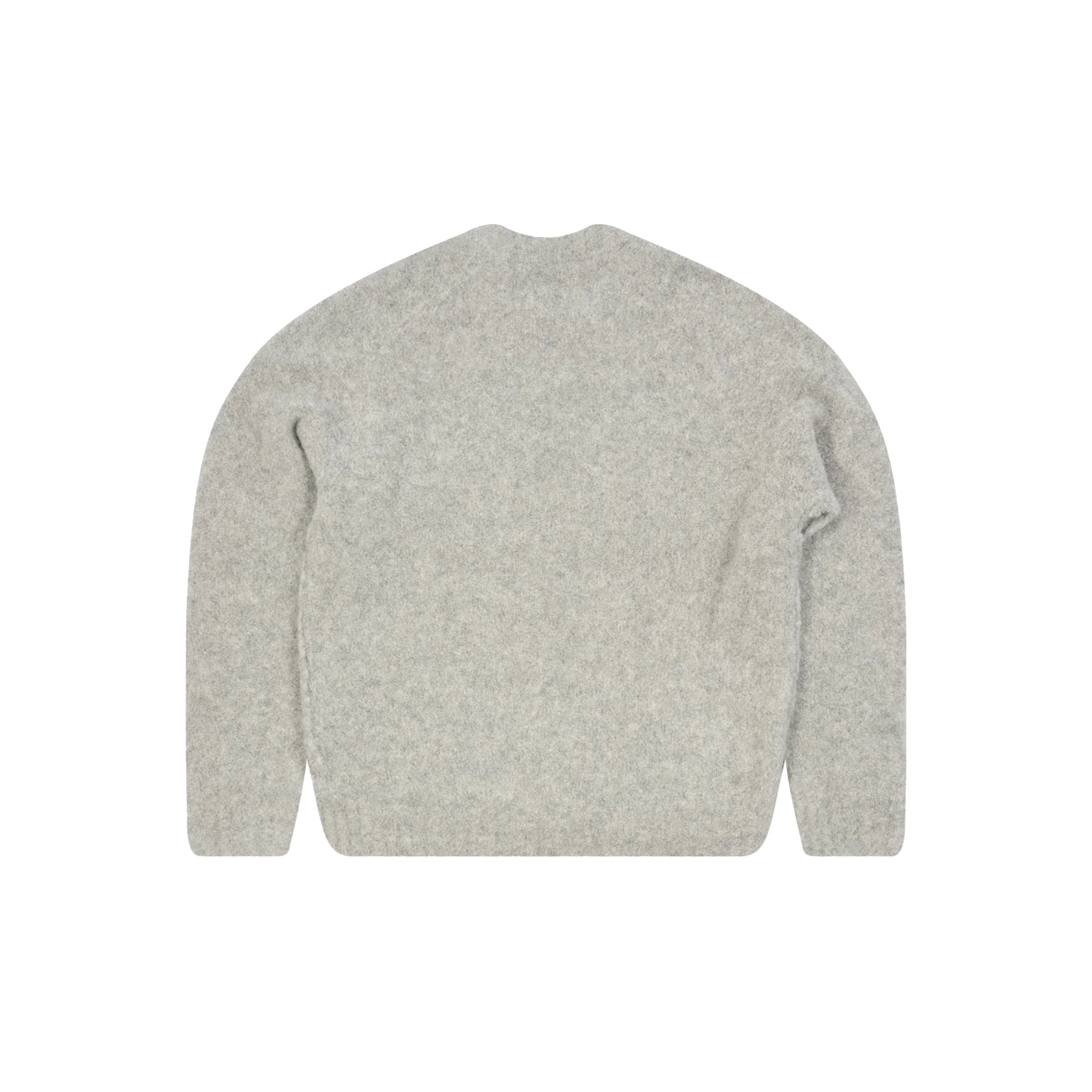 Bouclé Crew Sweater - Grey-Berner Kühl-W2 Store