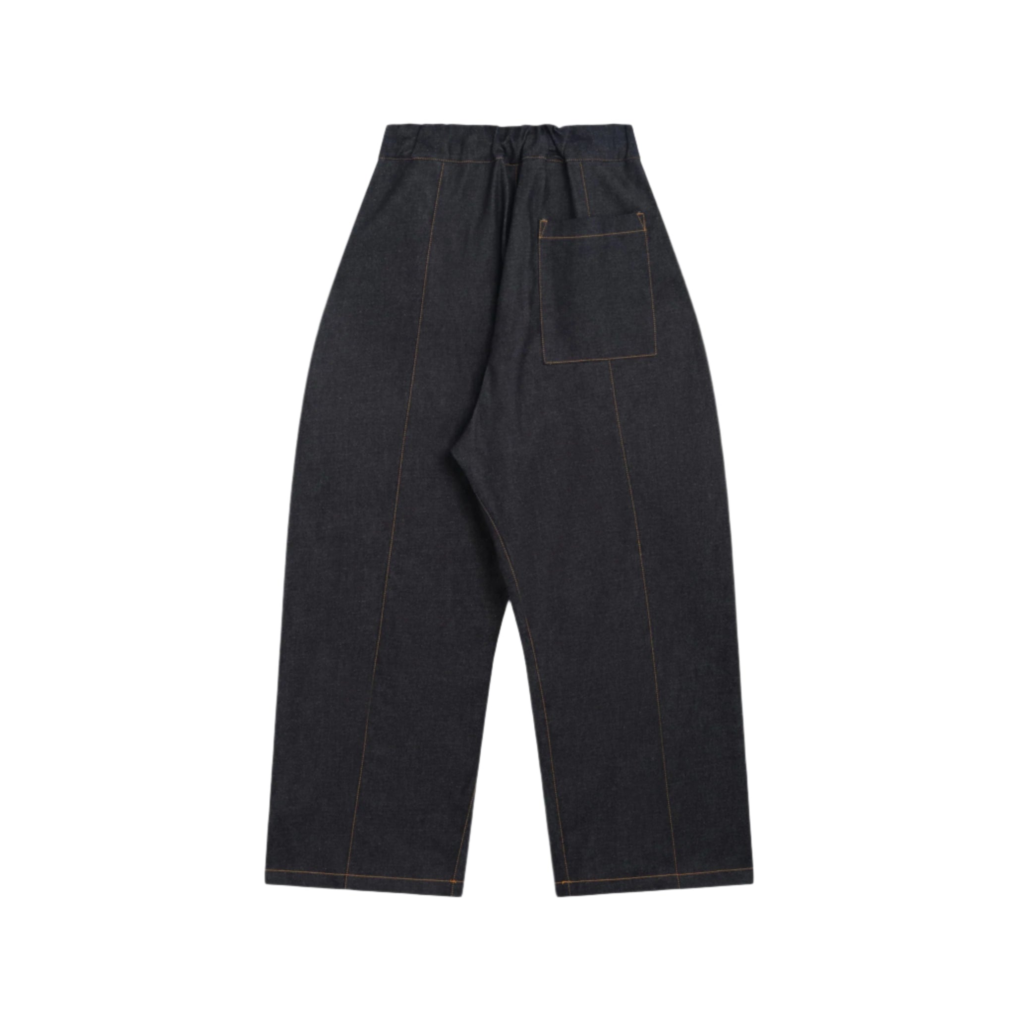 Box Pleat Trouser - Denim-Sage Nation-W2 Store