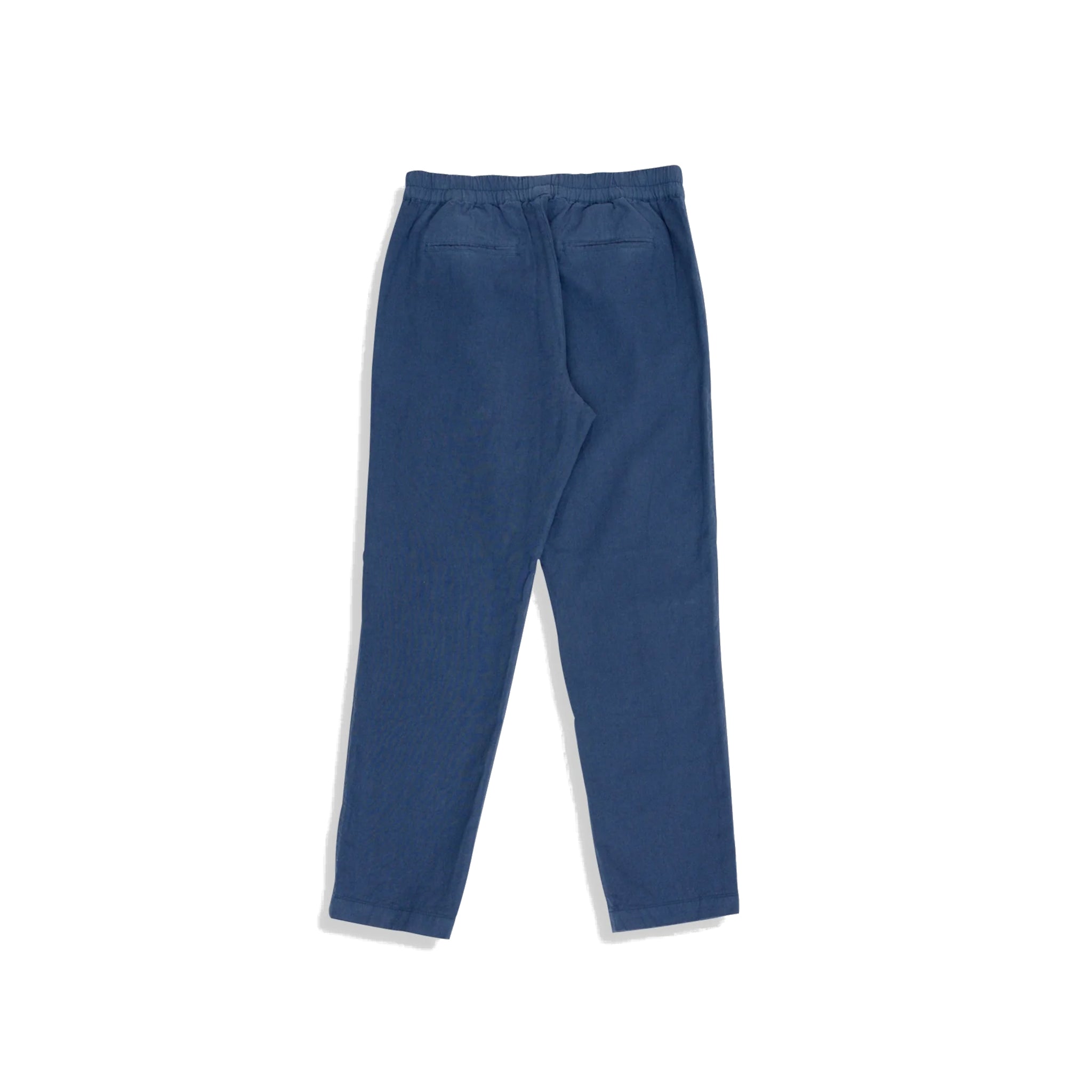 Cotton Linen Trouser - Soft Navy-Folk-W2 Store