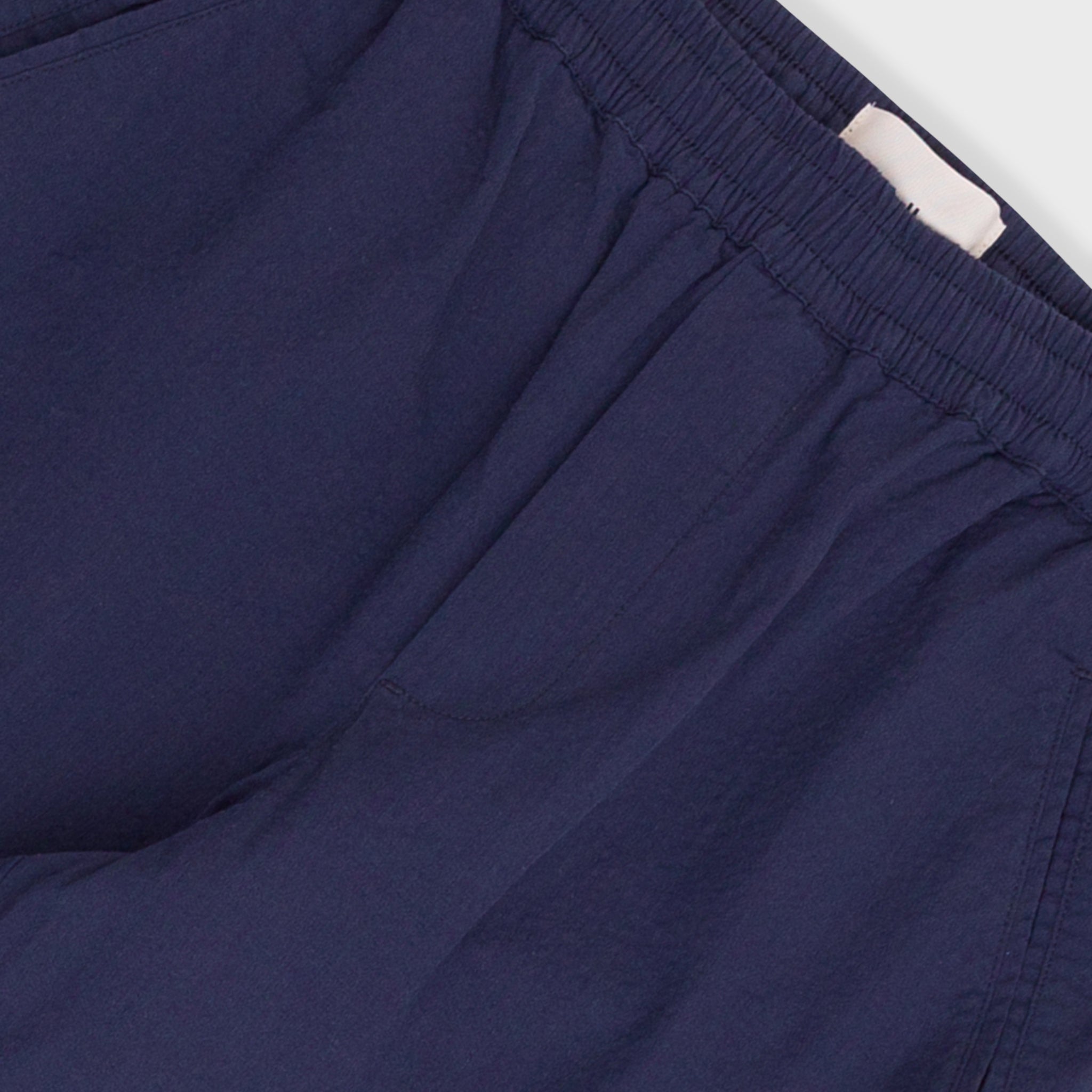 Drawcord Assembly Pant - Navy Seersucker-Folk-W2 Store