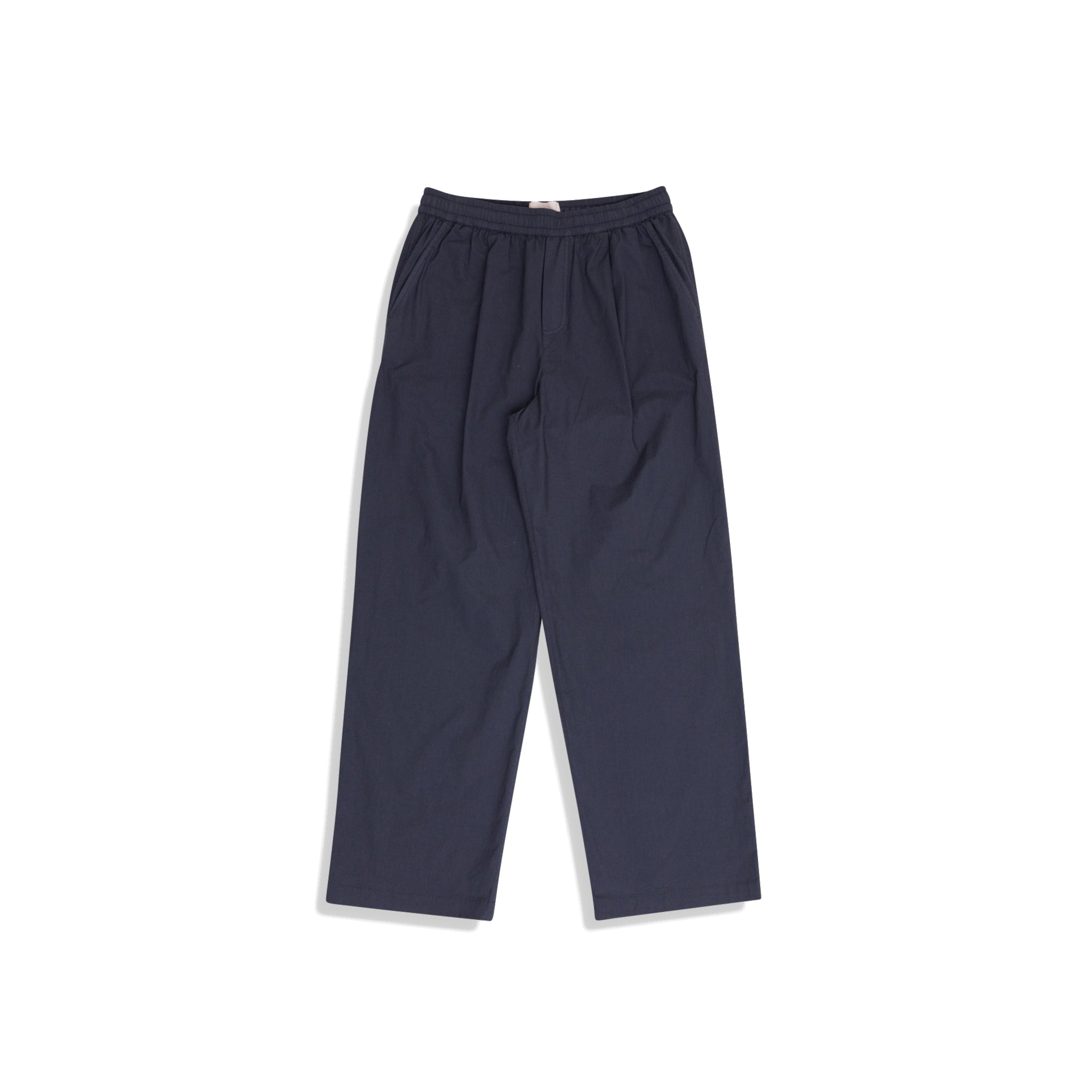 Drawcord Loose Trouser - Soft Black-Folk-W2 Store