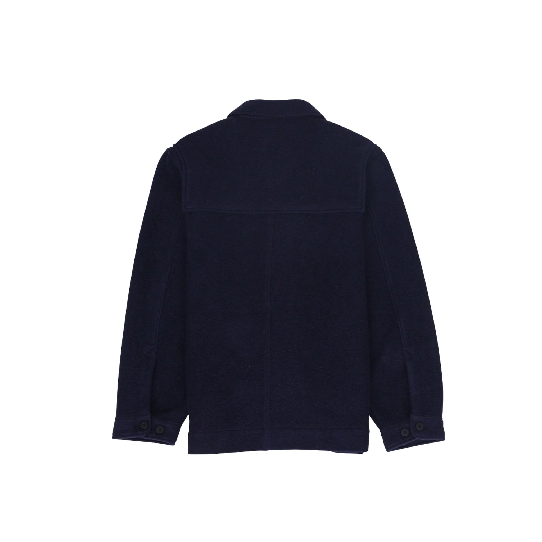 Duffle Coat - Navy Wool-Folk-W2 Store