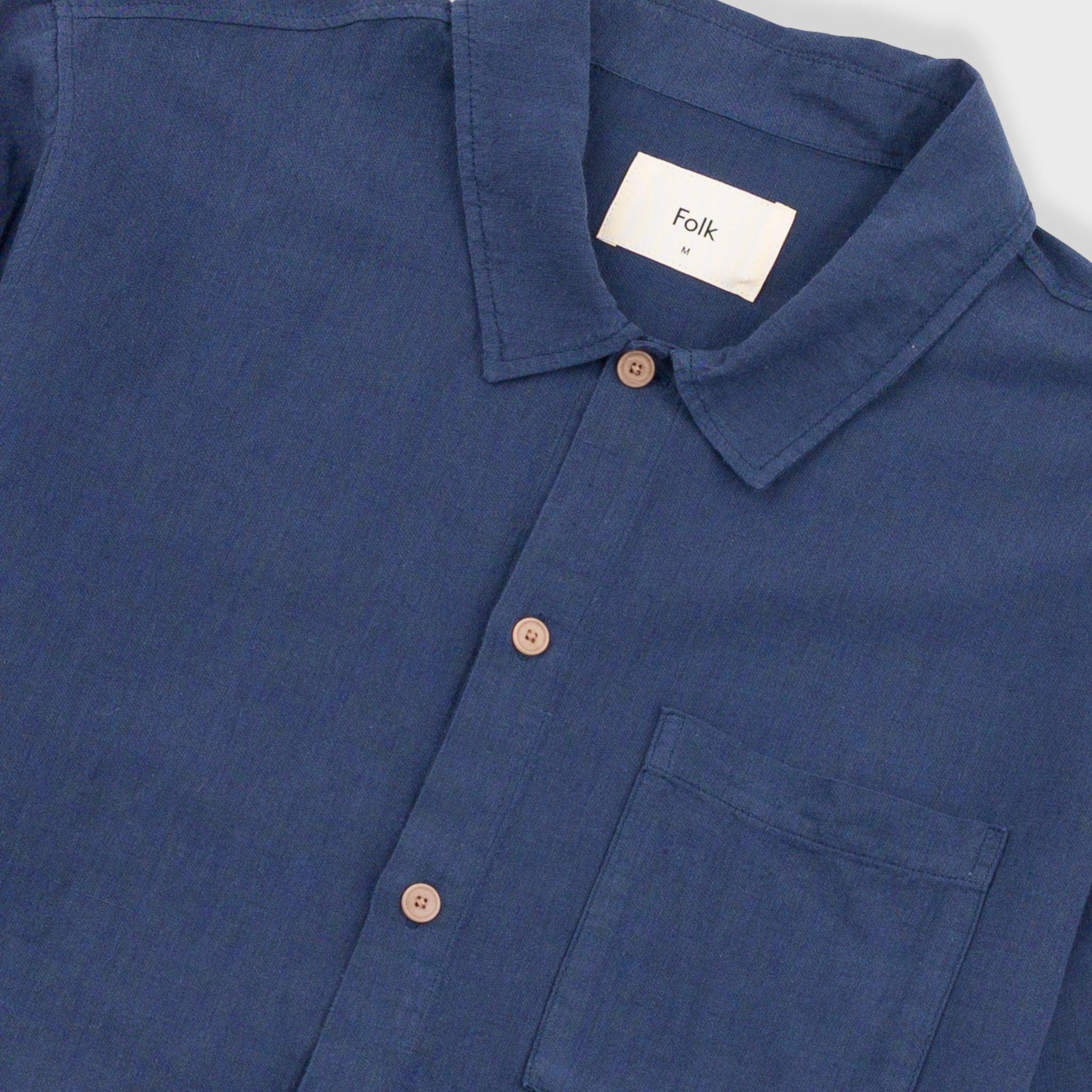 Gabe Shirt - Navy-Folk-W2 Store