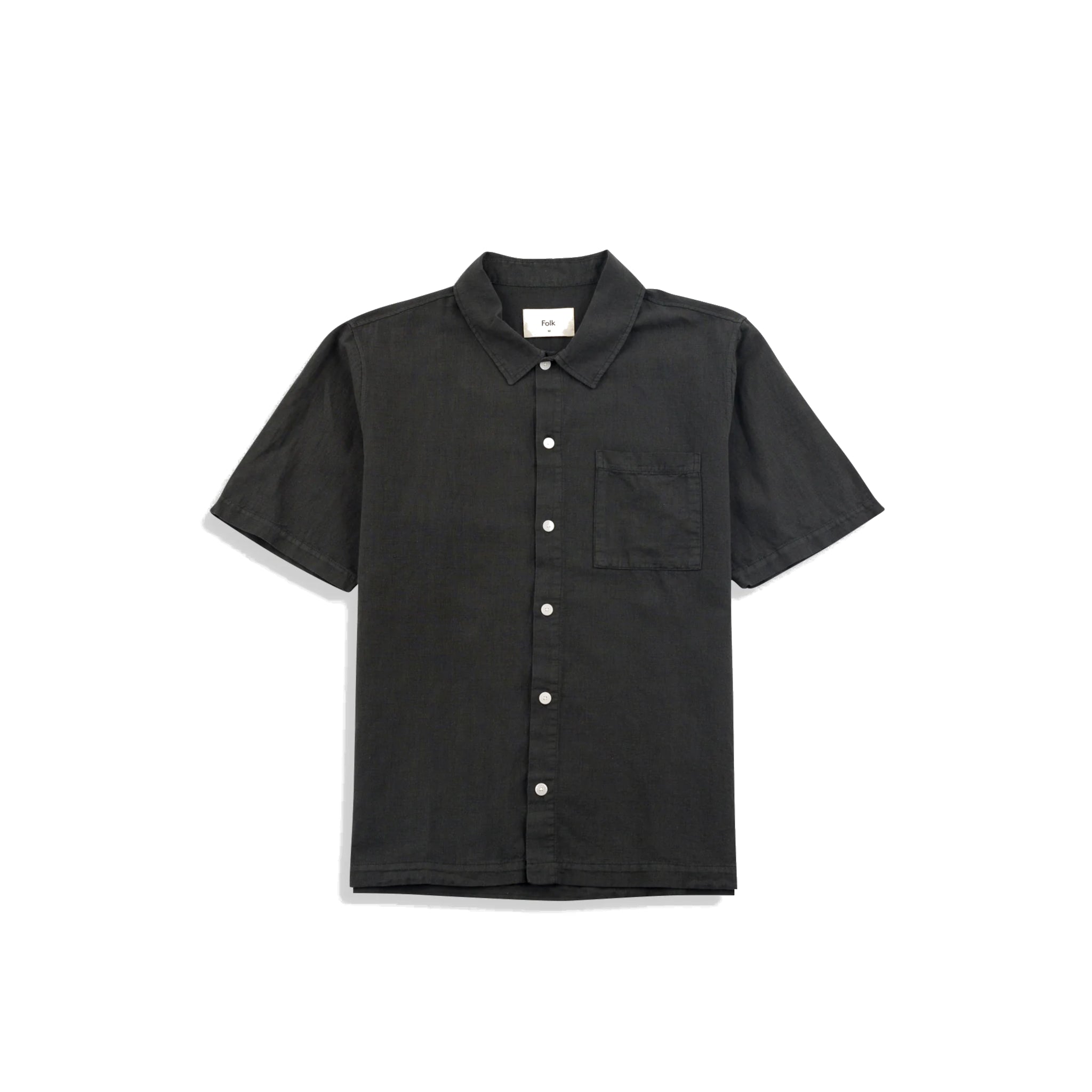 Gabe Shirt - Soft Black-Folk-W2 Store