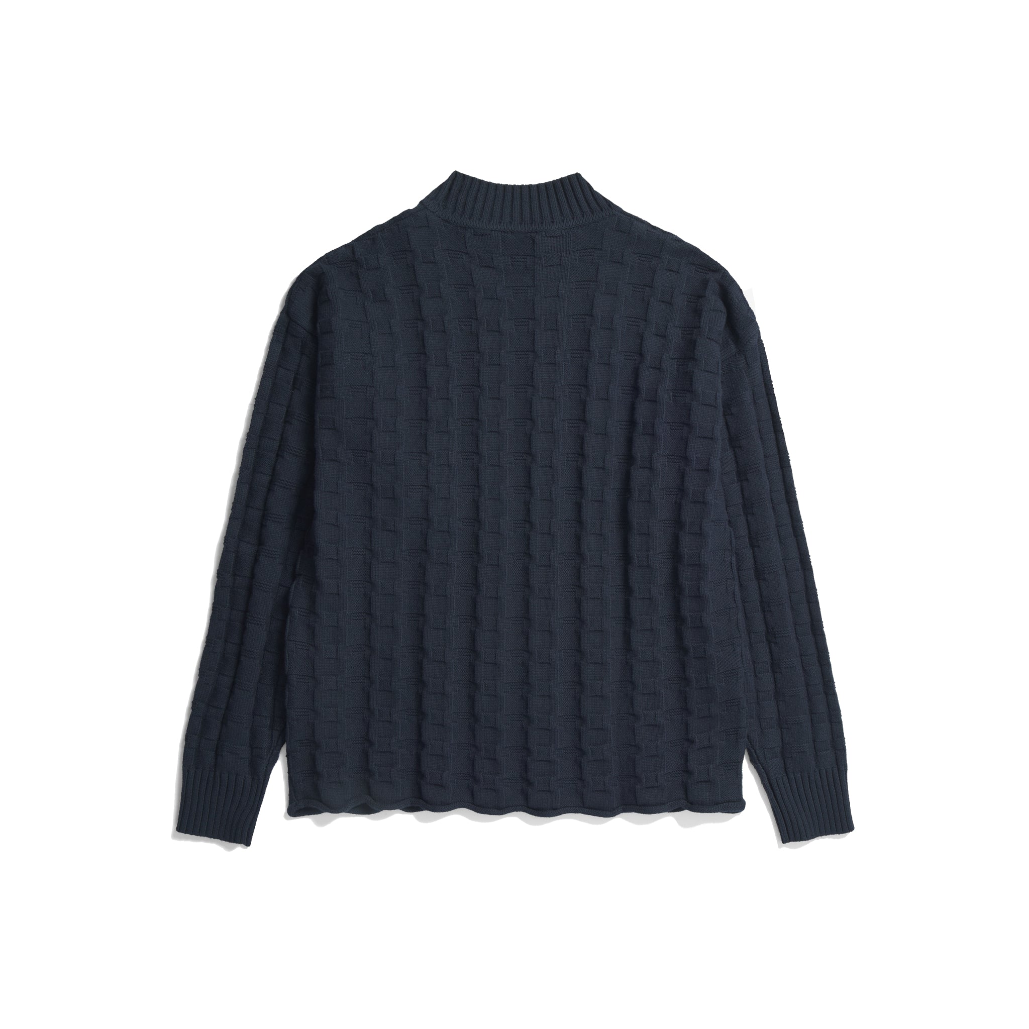 Jonas Cotton Cashmere Sweater - Dark Navy-Norse Projects-W2 Store