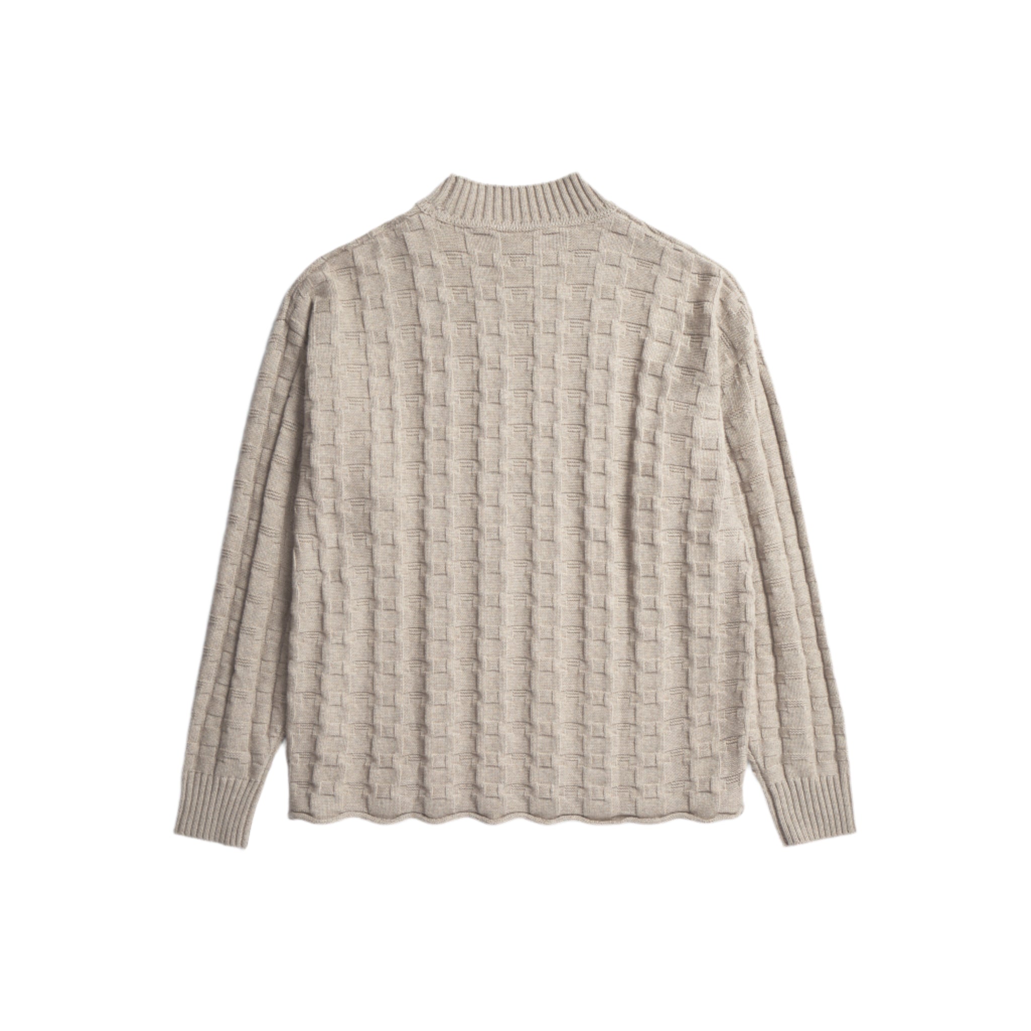 Jonas Cotton Cashmere Sweater - Oatmeal-Norse Projects-W2 Store