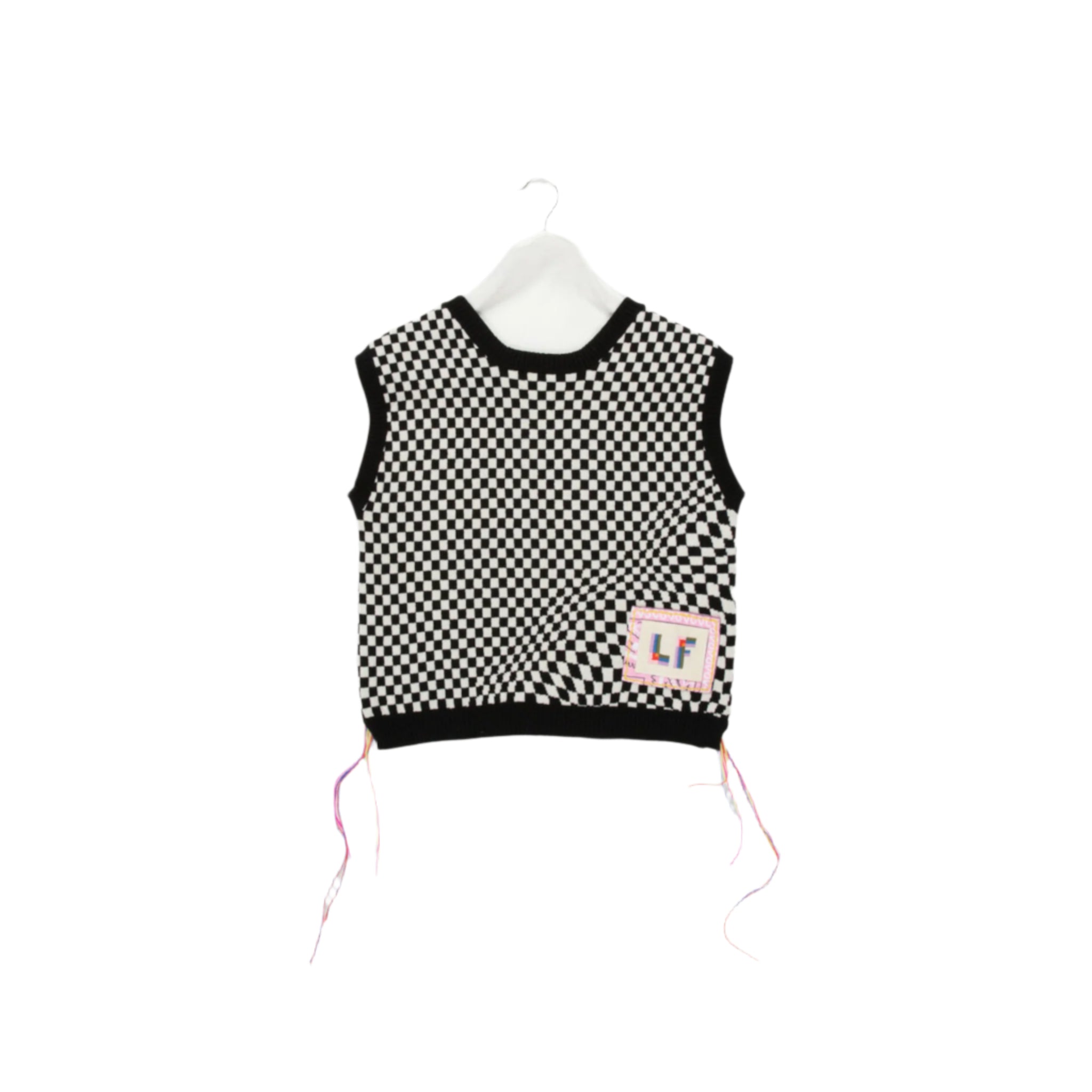 La Fetiche Riley Vest - Black/White-La Fetiche Archive-W2 Store