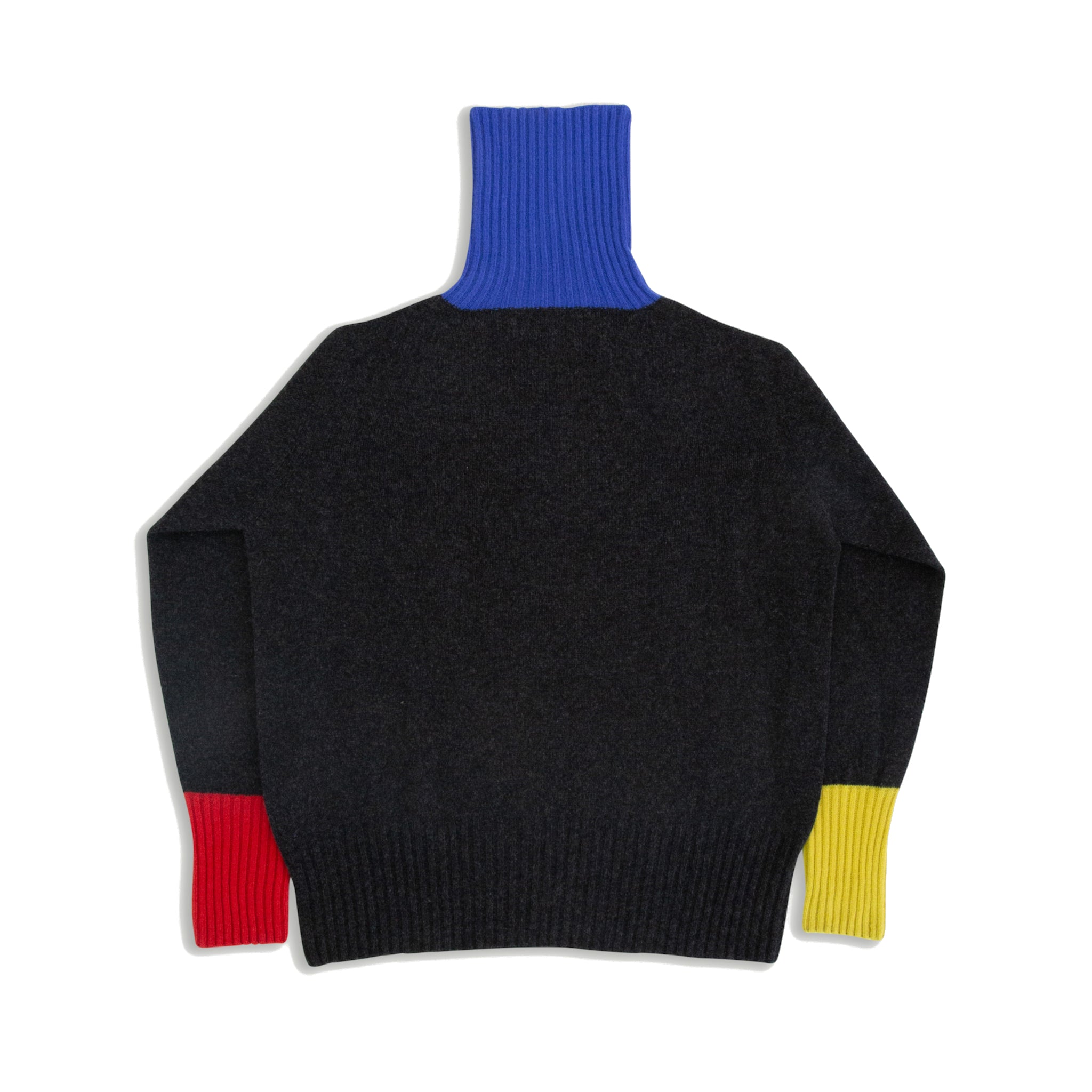 La Fetiche Rudi X Polo Sweater - Charcoal-La Fetiche Archive-W2 Store