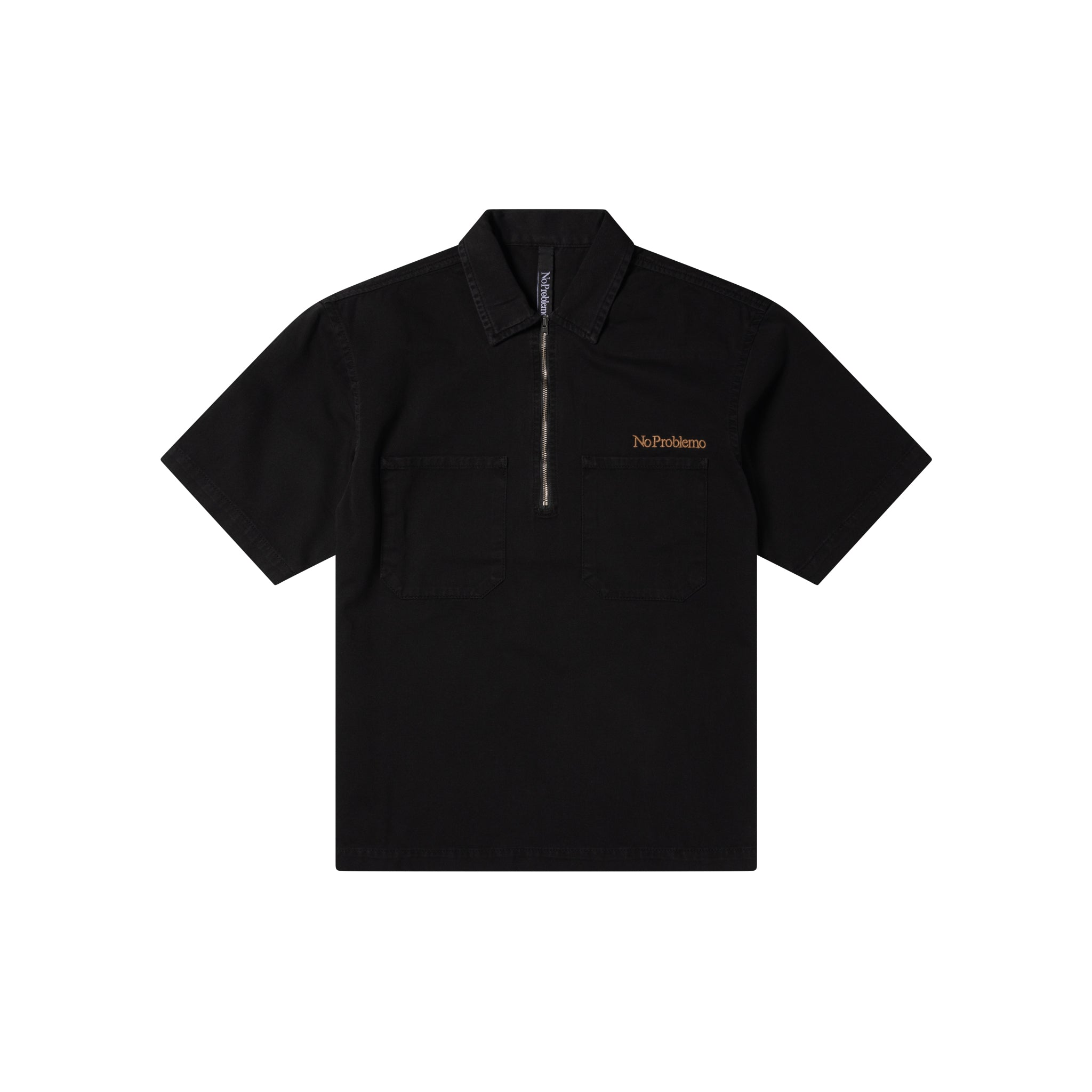 Mini Problemo SS Work Shirt - Black-No Problemo-W2 Store