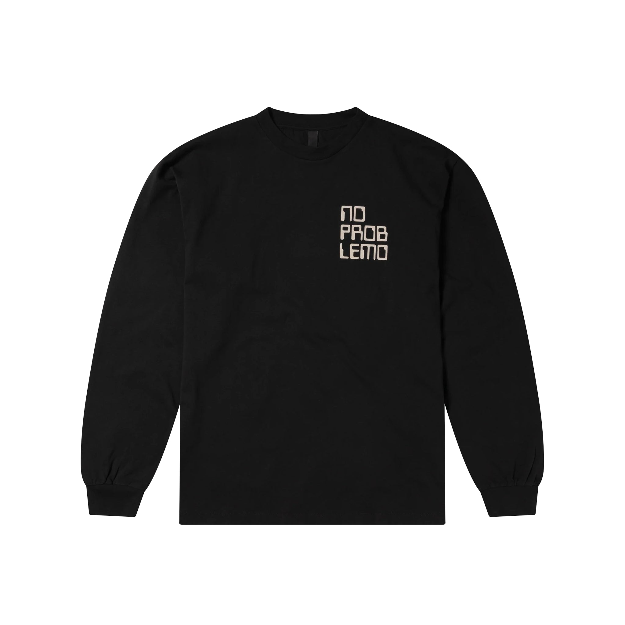 No Vision LS Tee - Black-No Problemo-W2 Store