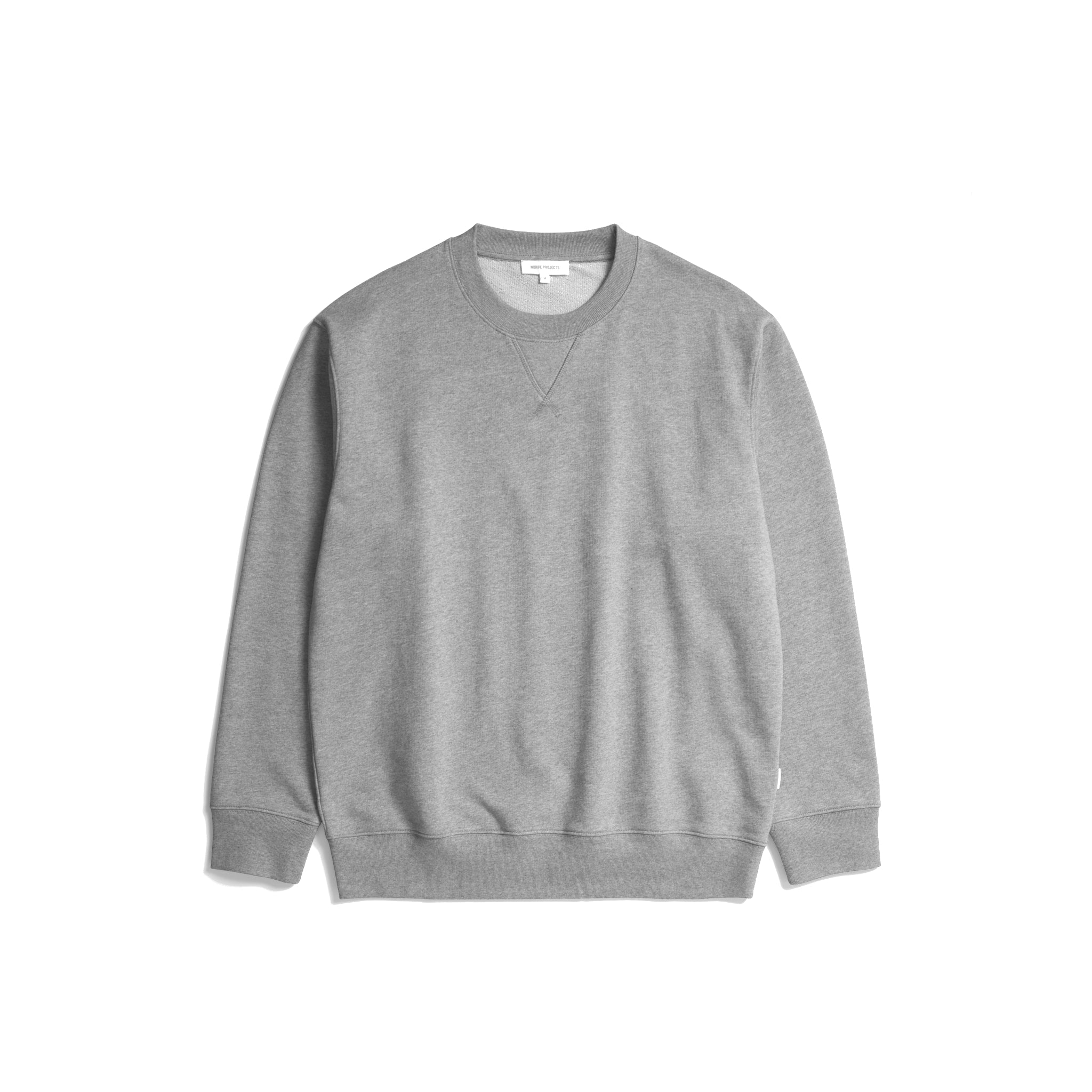 Norse Standard Sweatshirt - Grey Melange-Norse Projects-W2 Store