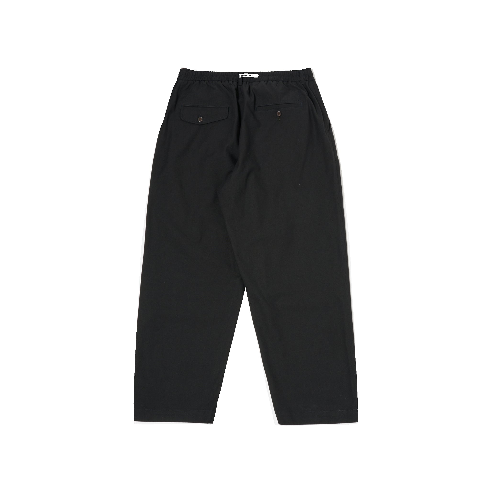 Oxford Pant Valencia Cotton - Black-Universal Works-W2 Store