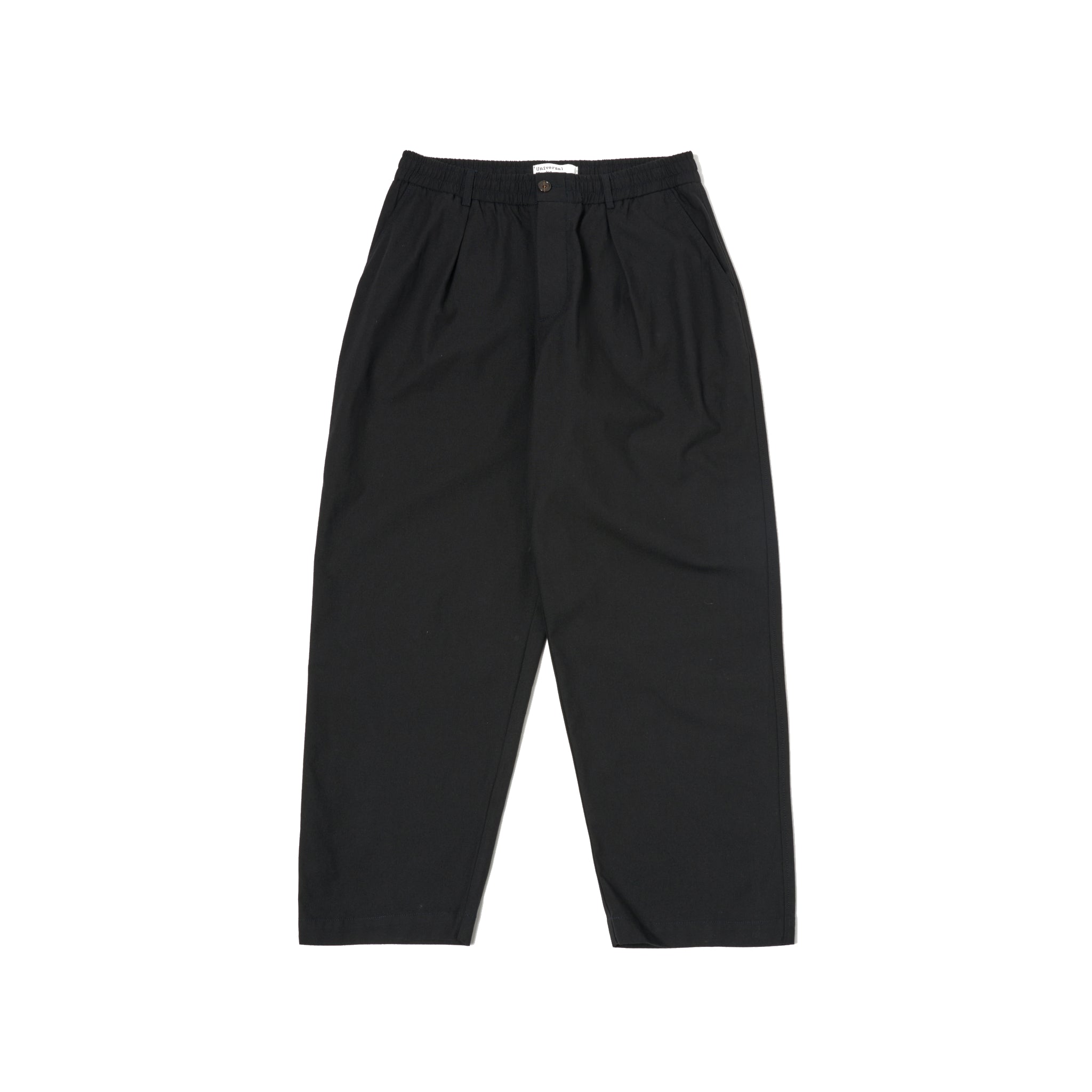 Oxford Pant Valencia Cotton - Black-Universal Works-W2 Store