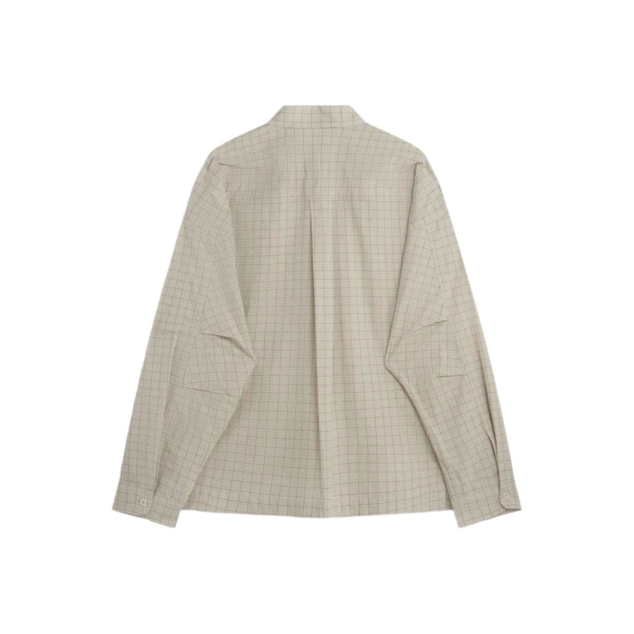 Pocket Parka Shirt - Parchment Check-Sage Nation-W2 Store