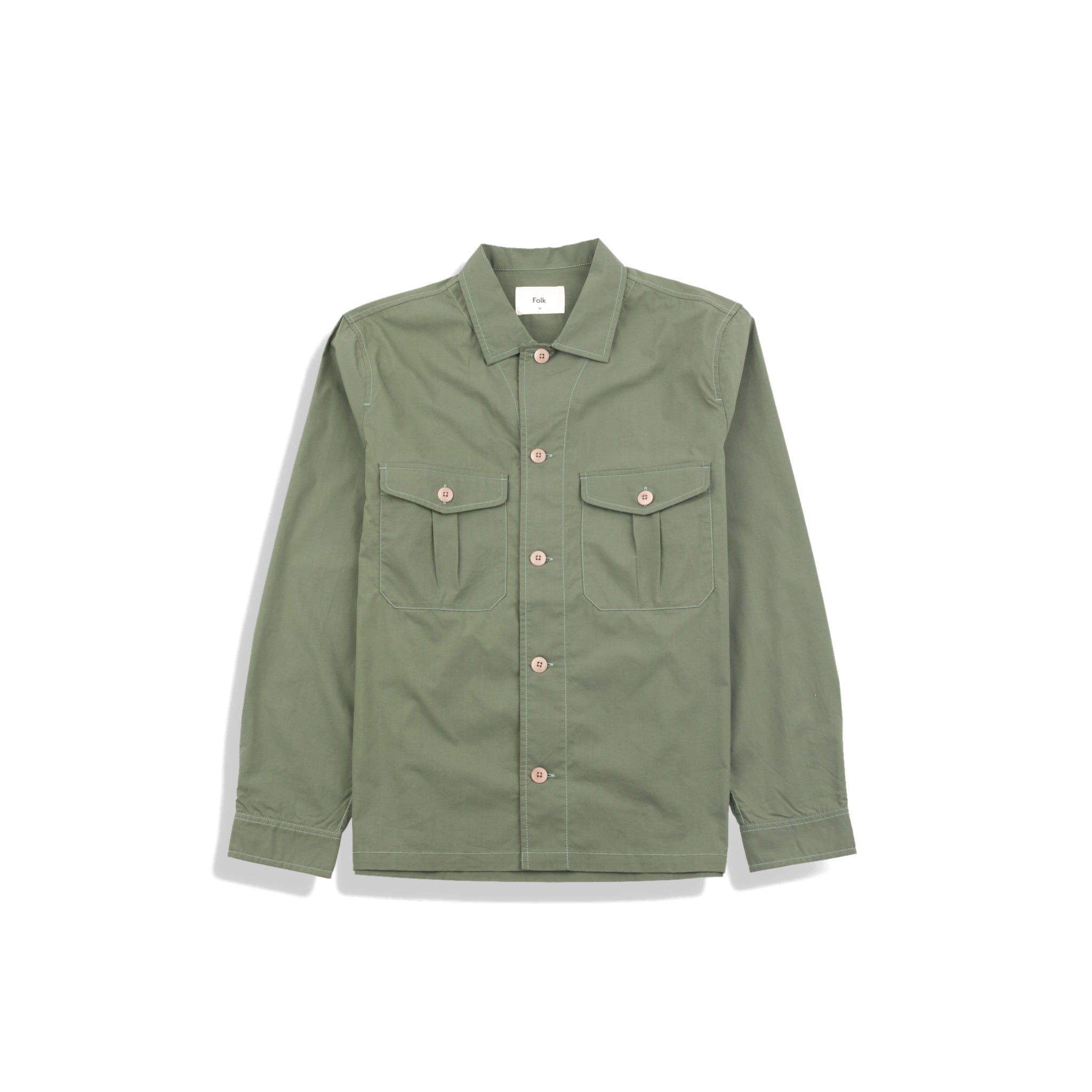 Revere Overshirt - Dark Sage-Folk-W2 Store