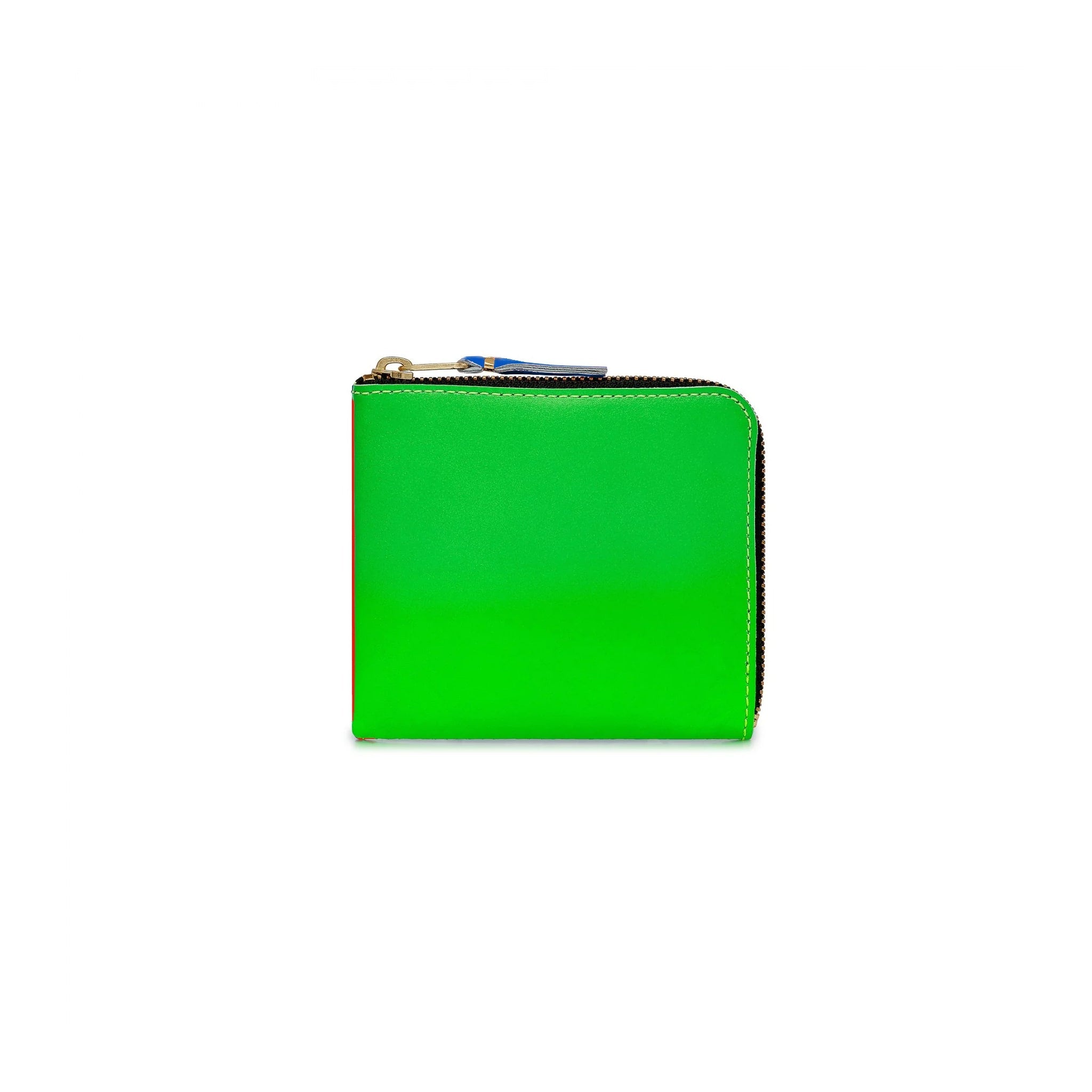 SA3100SF Wallet - Super Fluo Green-Comme des Garçons Wallet-W2 Store