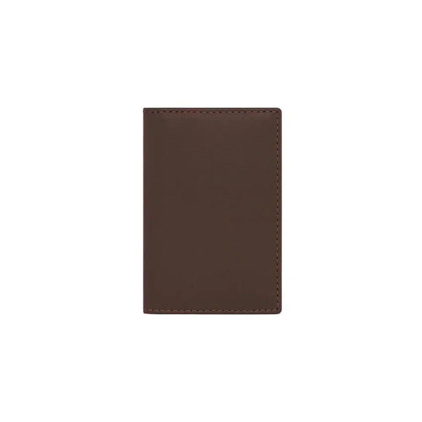 Comme des Garcons Wallet SA6400 Brown Leather Card Holder W2 Store