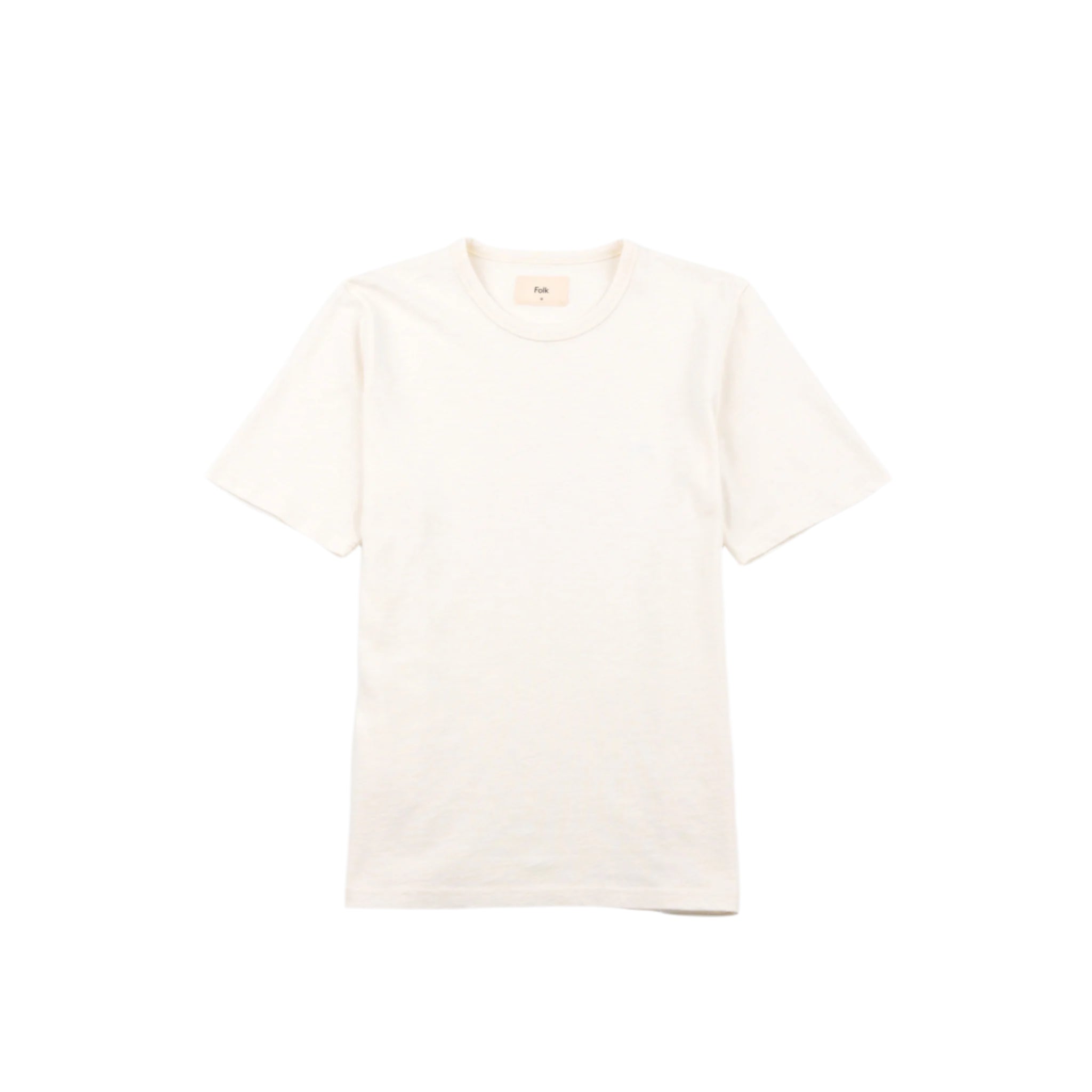 Slub Tee - Ecru / Off White-Folk-W2 Store