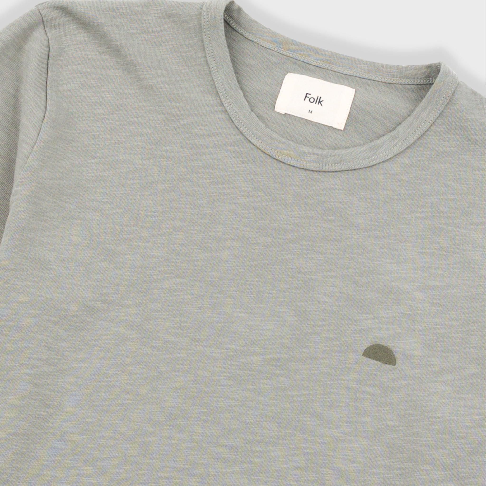 Slub Tee - Light Sage-Folk-W2 Store