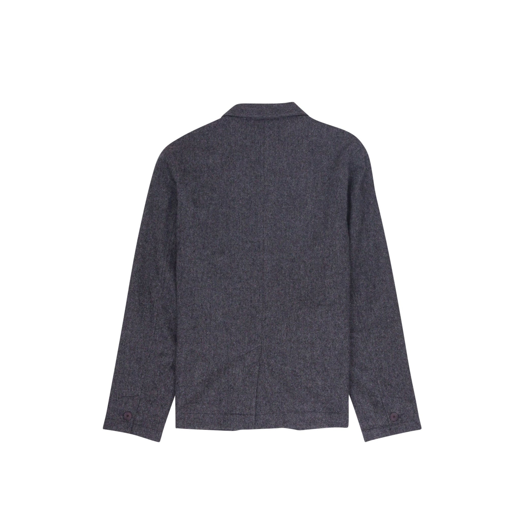 Wide Fit Blazer - Charcoal Wool Melange-Folk-W2 Store