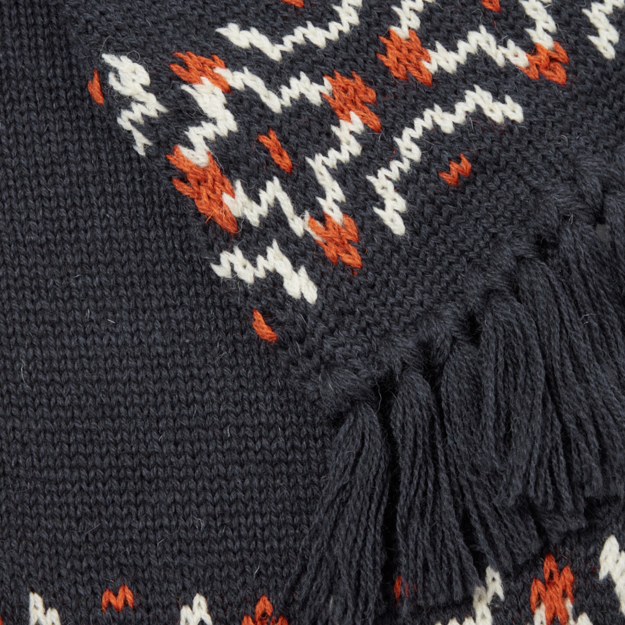 Wool Scarf British Wool - Navy/Ecru-Universal Works-W2 Store